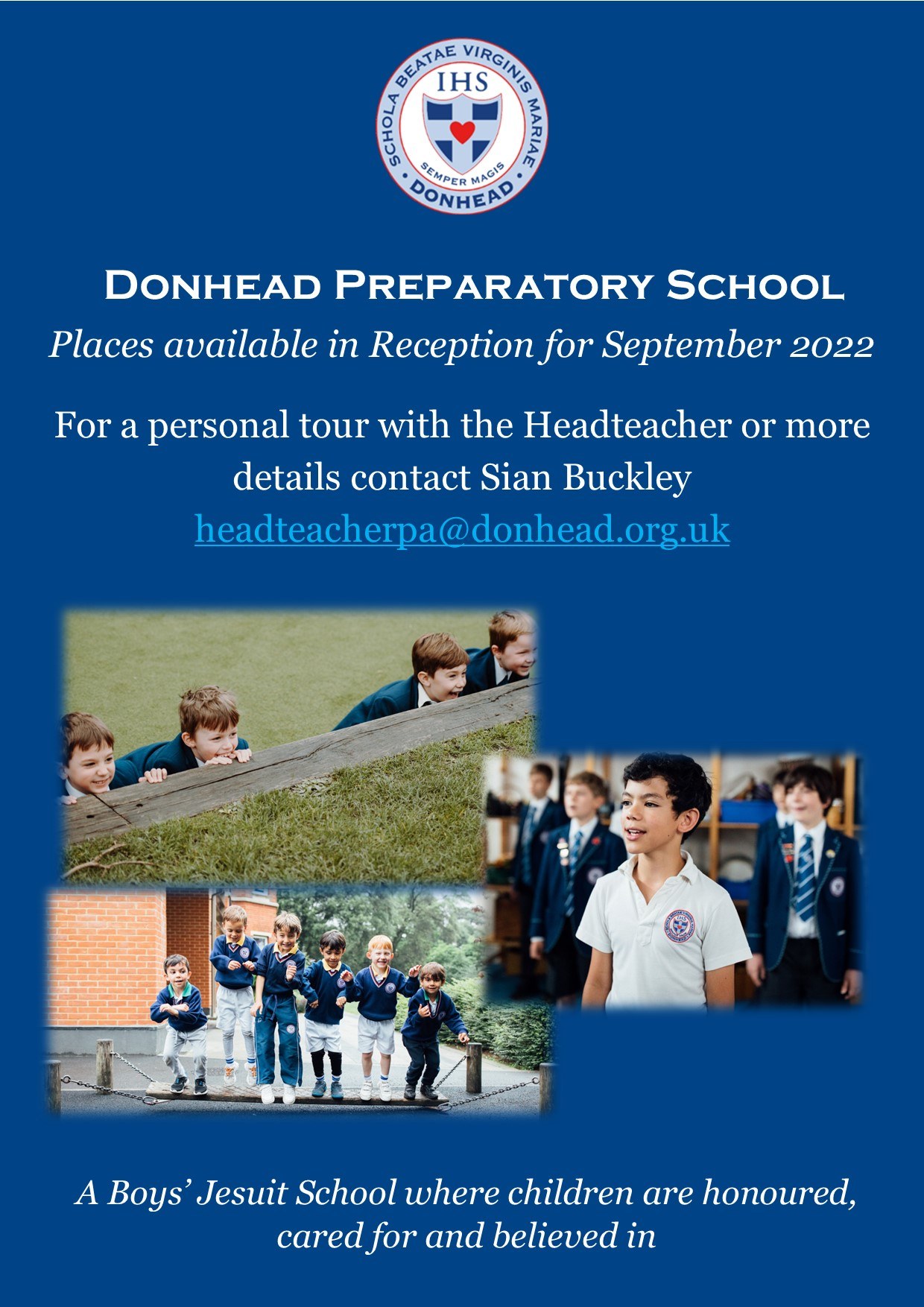 Places available in Reception for September 2022